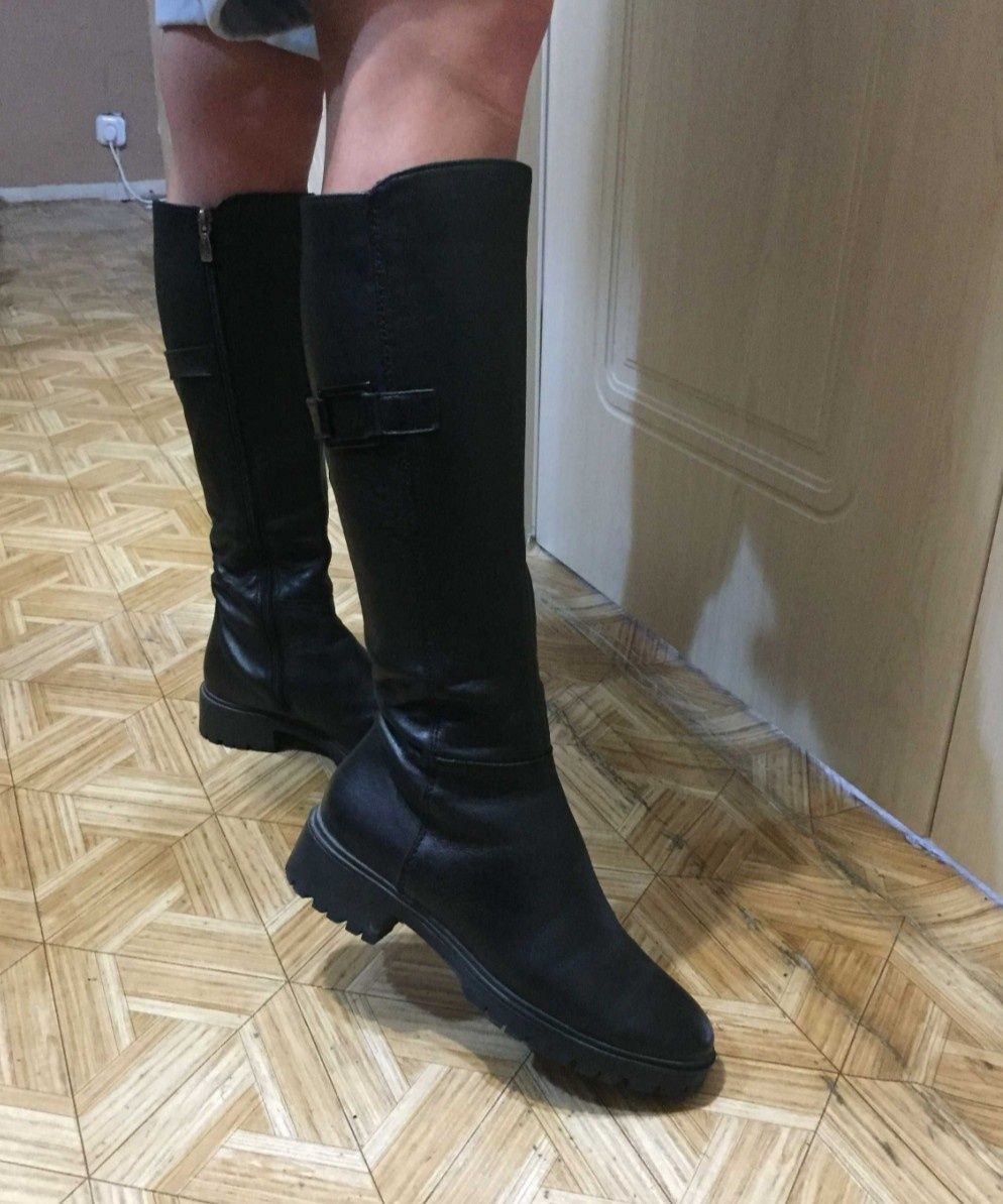 Сапоги д/с из 100% Нат кожи