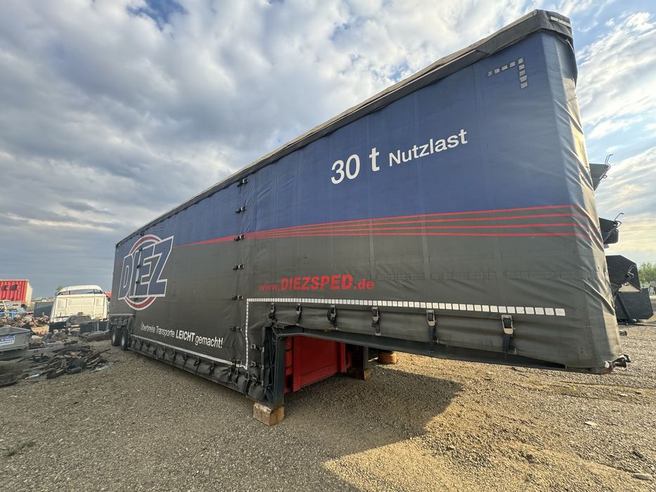 VARIANTE / Trailer agabaritic MEUSBURGER MPG-2 - 2 axe viratoare