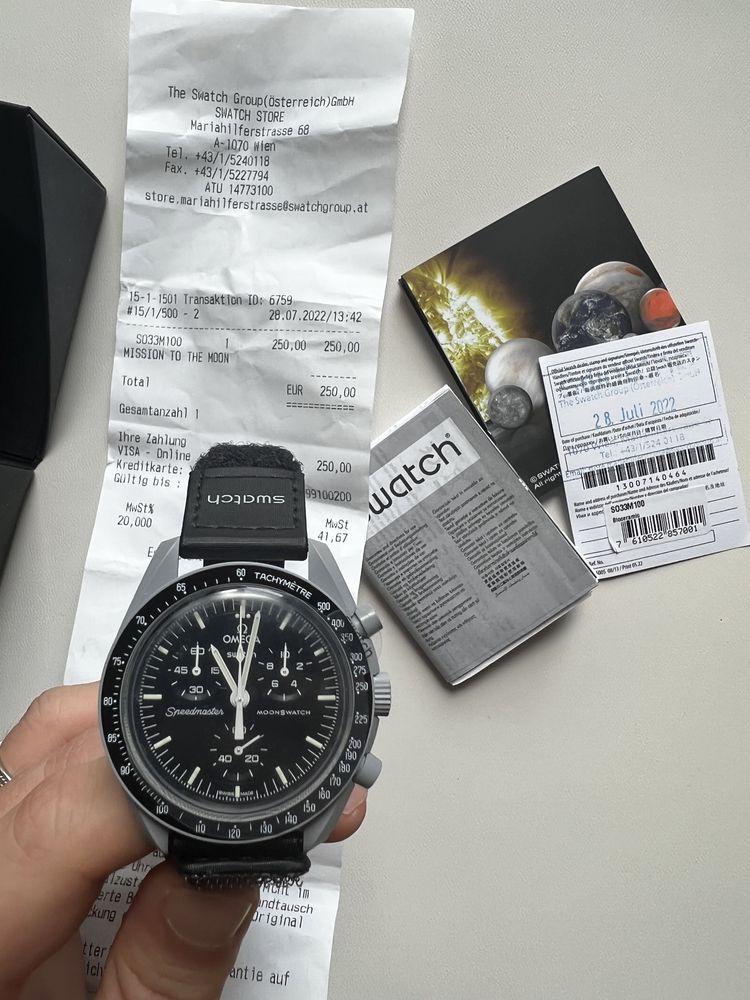 Swatch / Omega Mission to Moon