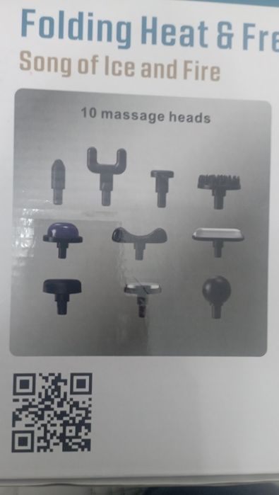 Массажер немецкий новый 10  насадок