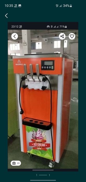 Frezer sotiladi 220V