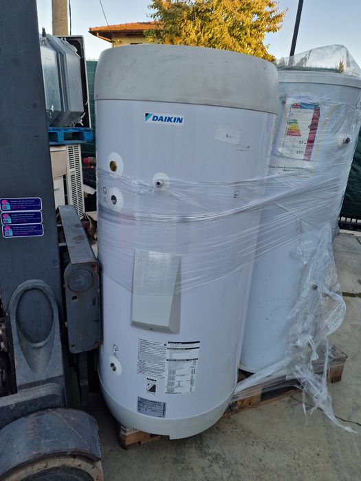 Daikin бойлер неръждаем със голяма серпентина за термопомпа  200 250л