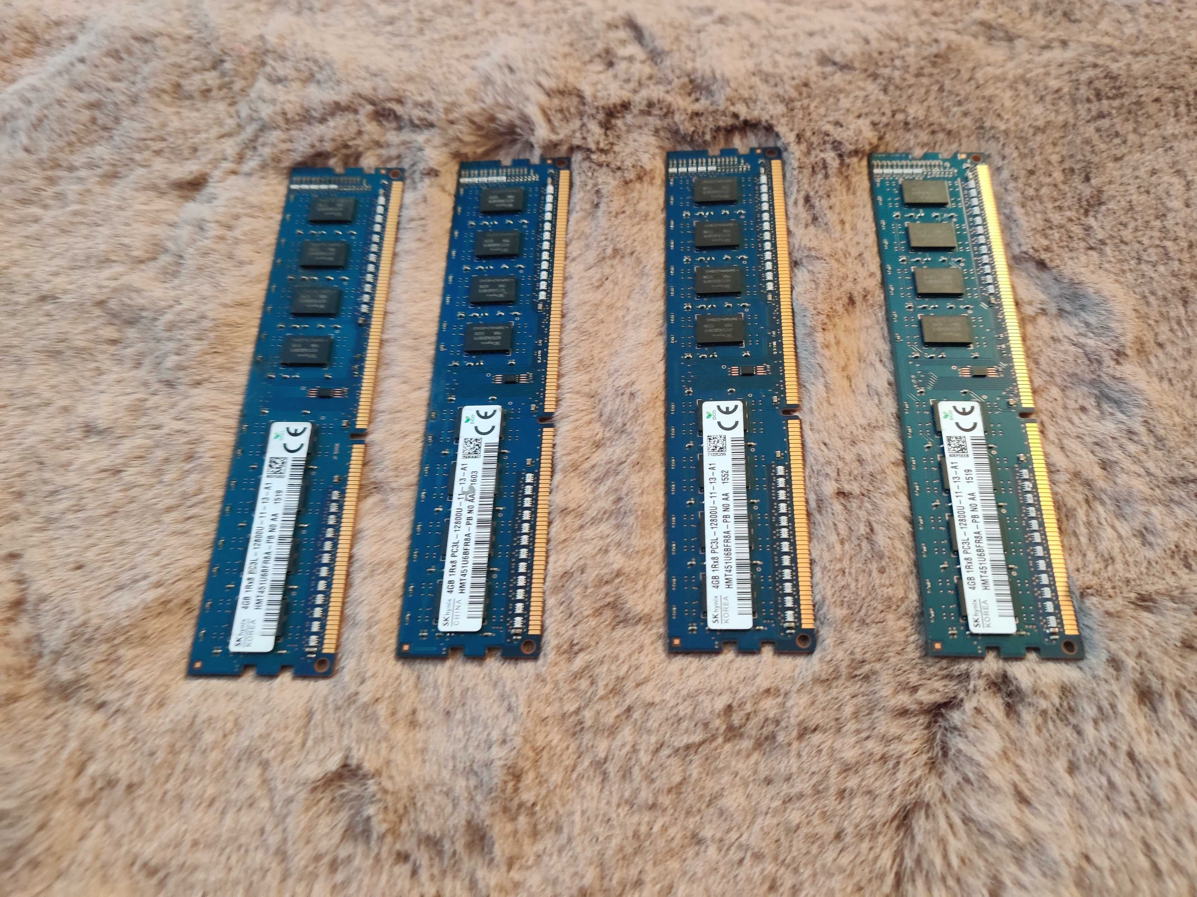 16Gb RAM DDR3 4x4Gb