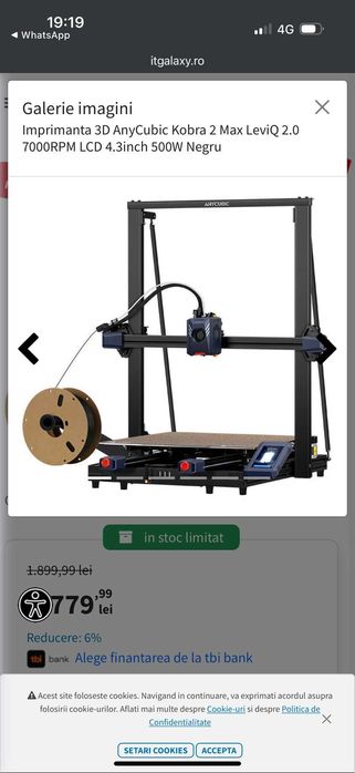 Imprimanta 3D noua