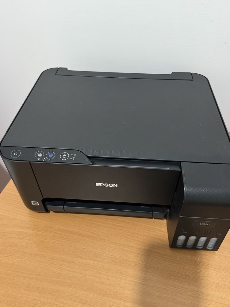 Epson l3100 цветной принтер