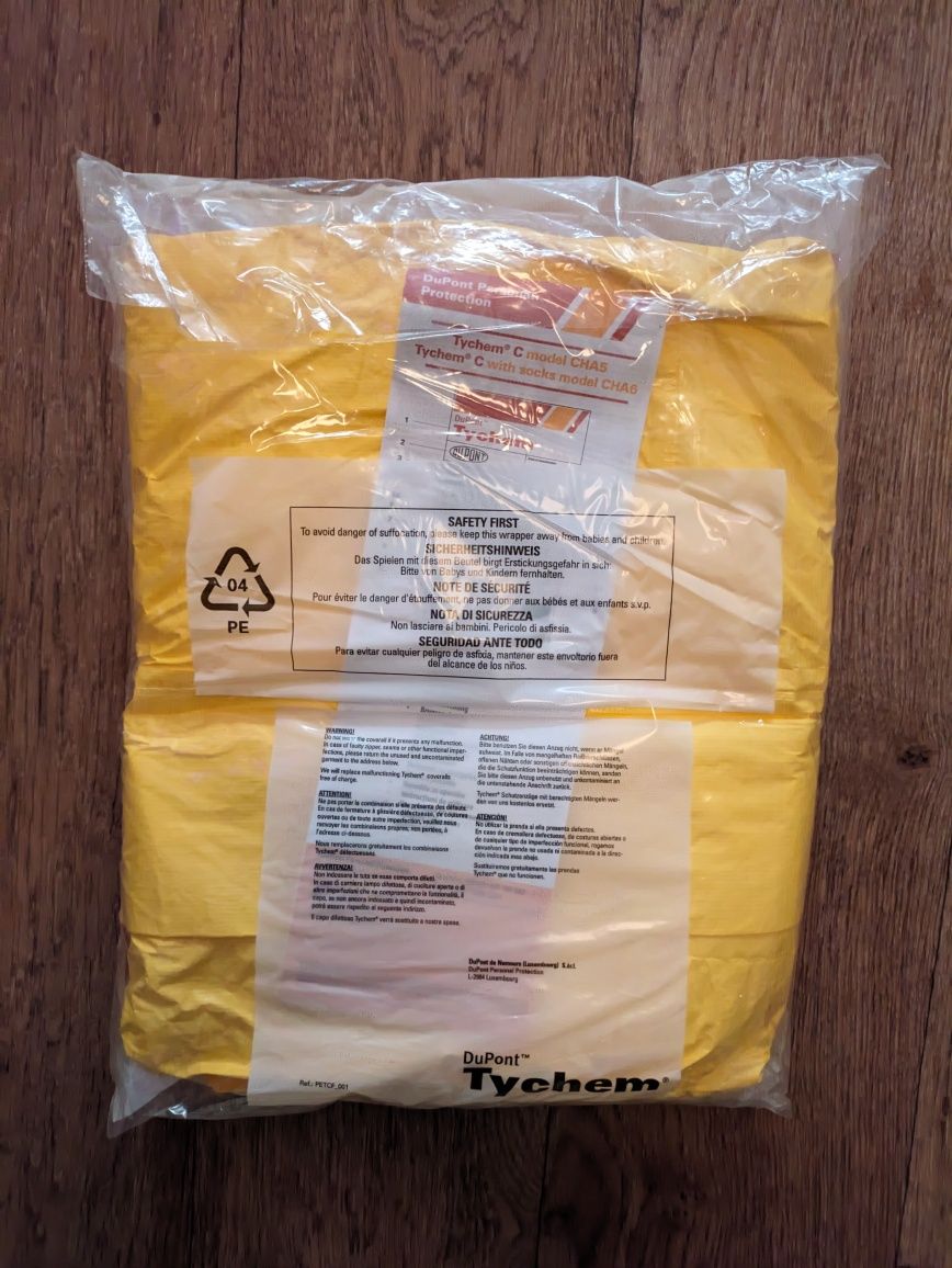 Костюм с химической защитой DuPont Tychem C
