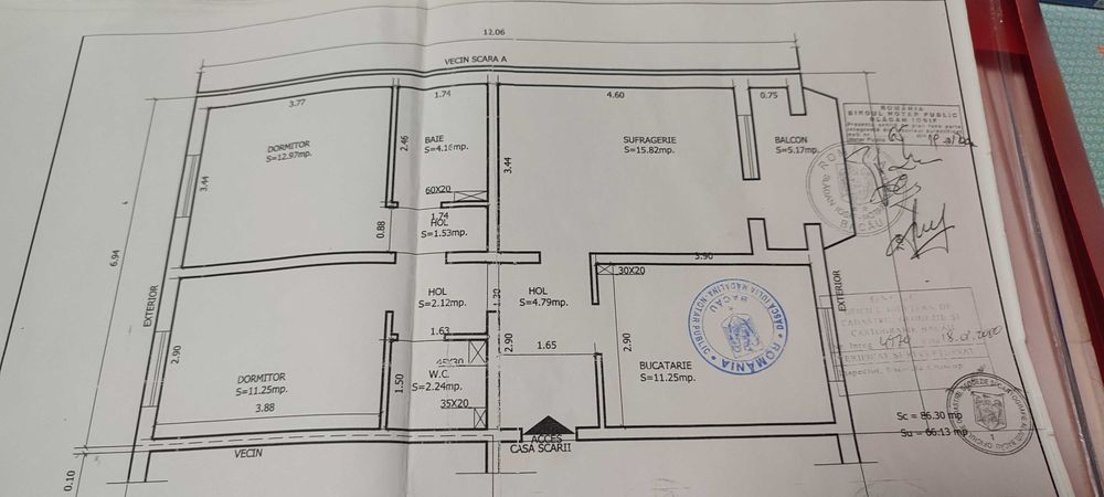Apartament 3 camere Arena Mall