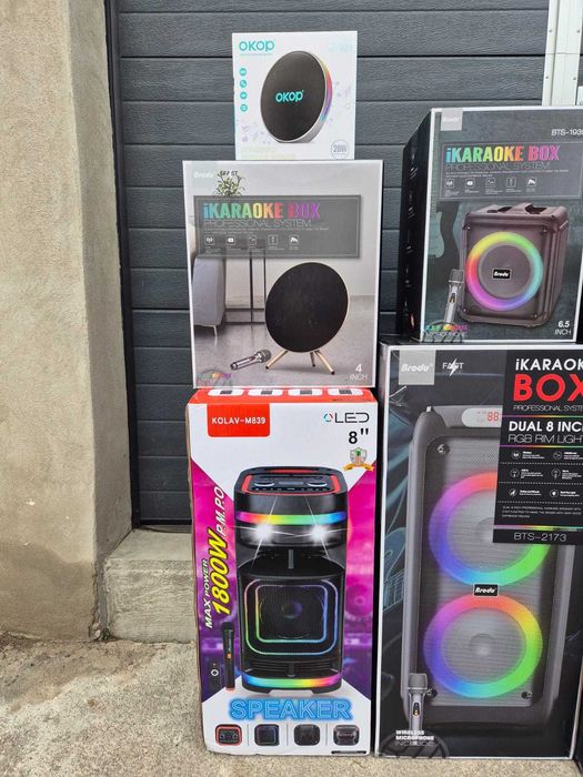 Boxa portabila Bluethoot Mp3 USB FM OKOP KP-821 20W