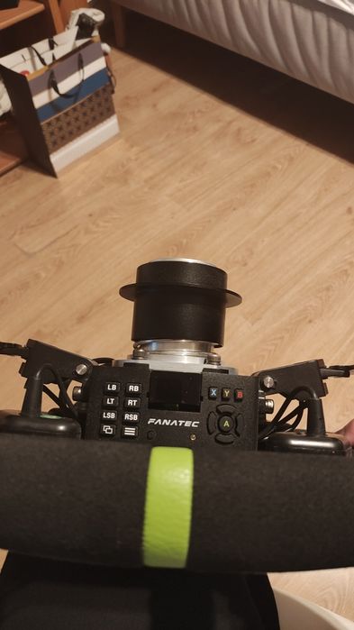 Volan Fanatec GT Alcantara + Universal hub V2 QR1 metal