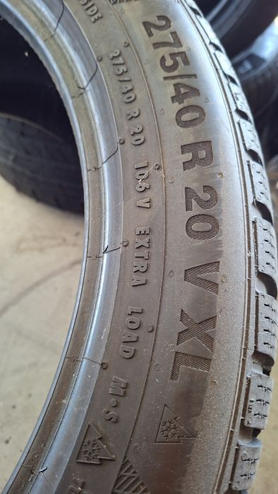 1buc 275 40 R20 Continental iarna M+S cauciuc anvelopa ms 20