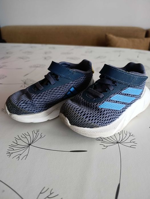 Детски сини маратонки Adidas