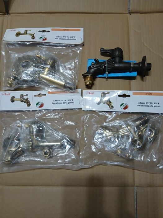 Robinet din bronz masiv pentru cișmea