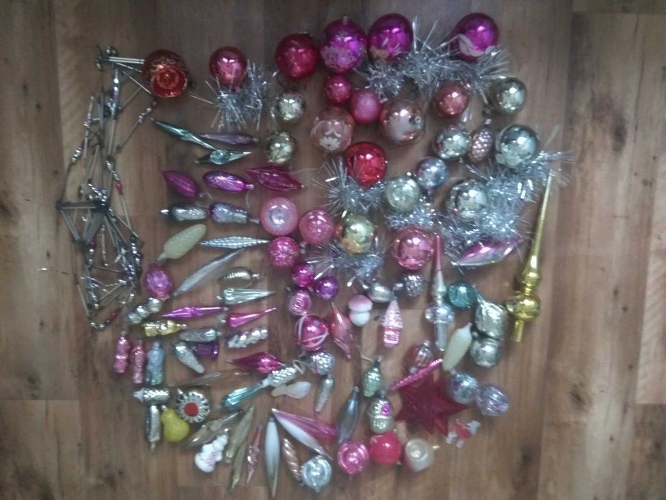 Ёлочные игрушки Советские