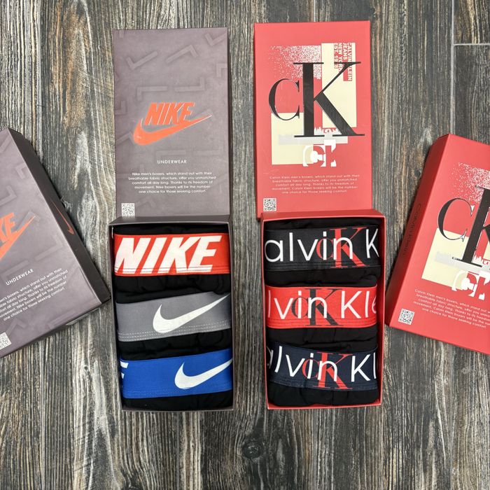 Мъжки Боксерки Nike Calvin Klein Мъжко Бельо