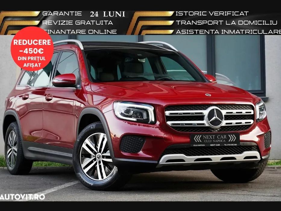 Mercedes-Benz GLB GARANTIE 24 LUNI*RATE*Revizie*AMG*Automata*Panorama*Piele*Panorama*Led