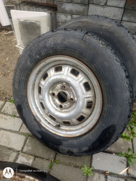 Cauciucuri cu geanta otel 185/70r14 m+s