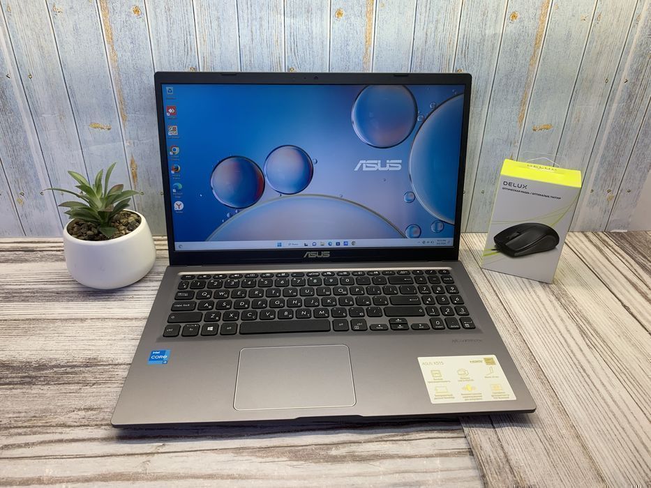 Ноутбук для дома и учебы | ASUS X515F | Core i3-11 | 8GB | 256GB SSD