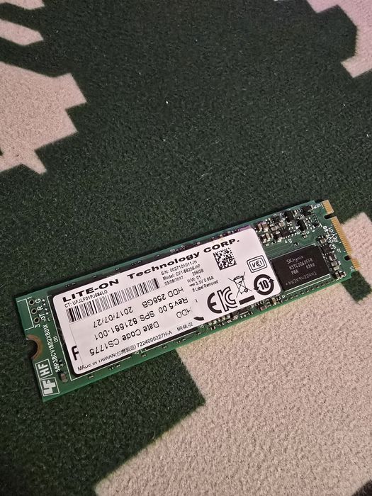 Ssd m2 nvme de 256 gb