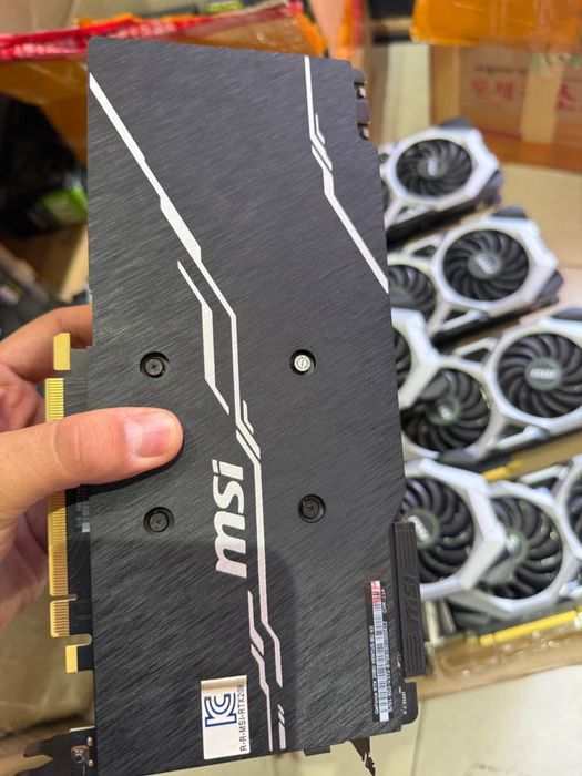 RTX 2080 msi ventus plomba