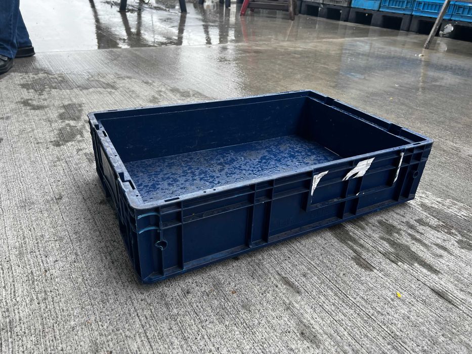 Cutii de depozitare din plastic 60x40x15 (industriale) - palet inclus