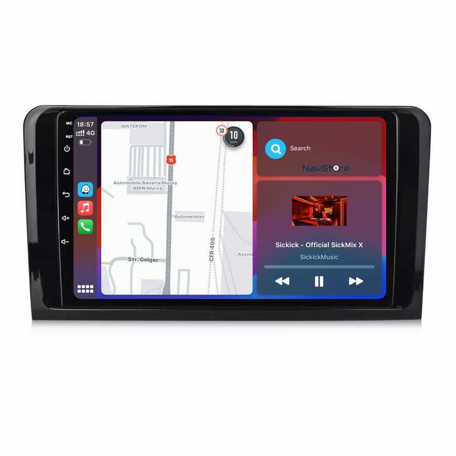 Navigatie Dedicata Mercedes ML W164|GL X164 (2005-2012), BT, Carplay