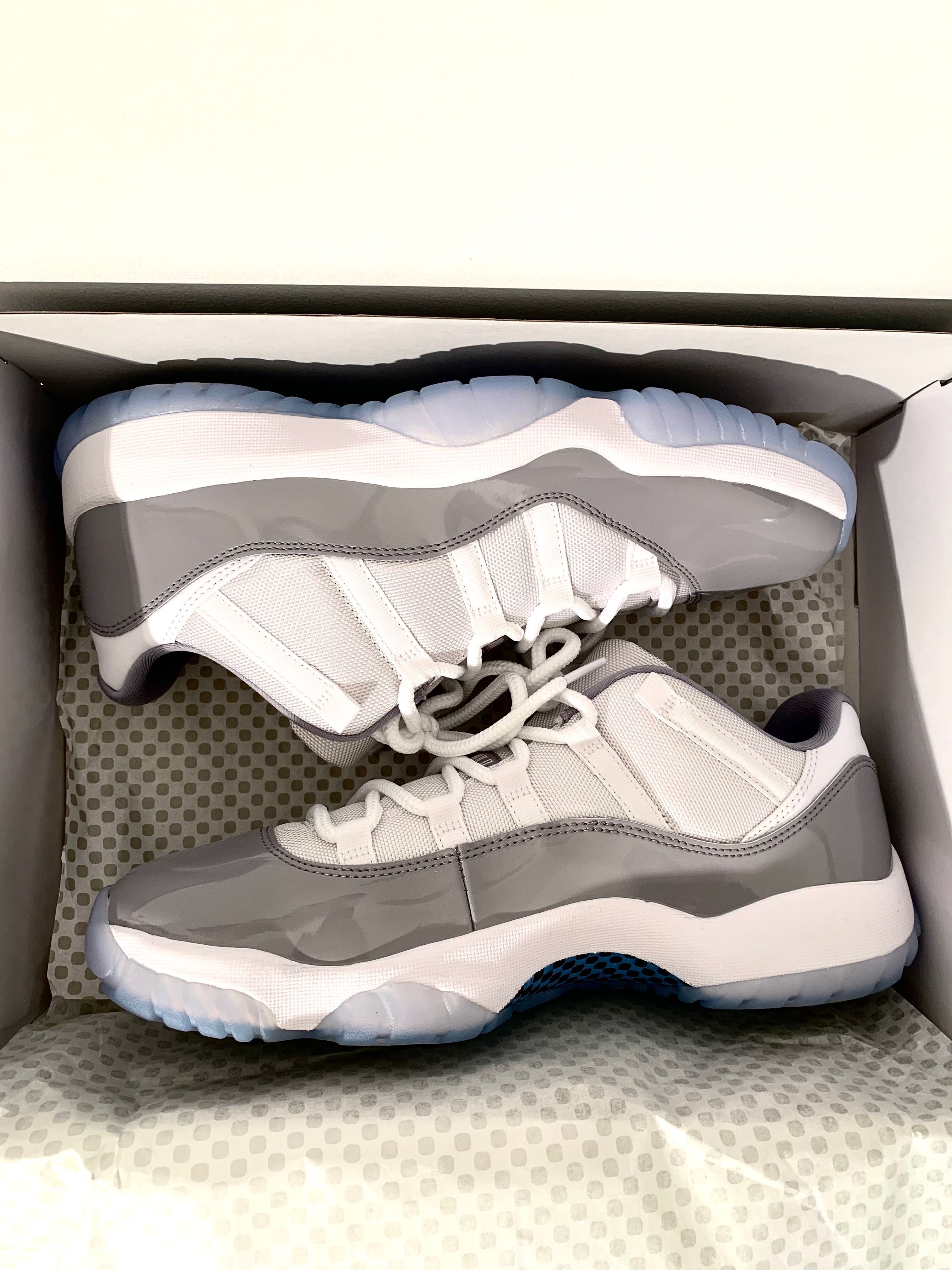 Jordan 11 Retro Low Cement Grey