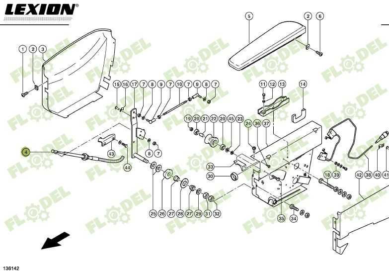 Cablu hidrostatica combina CLAAS LEXION 668730