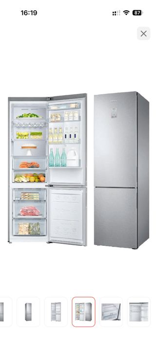 Холодильник с большим морозильником