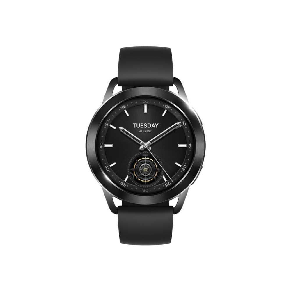 Xiaomi watch S3 (цвят черен) (чисто нов) смарт часовник