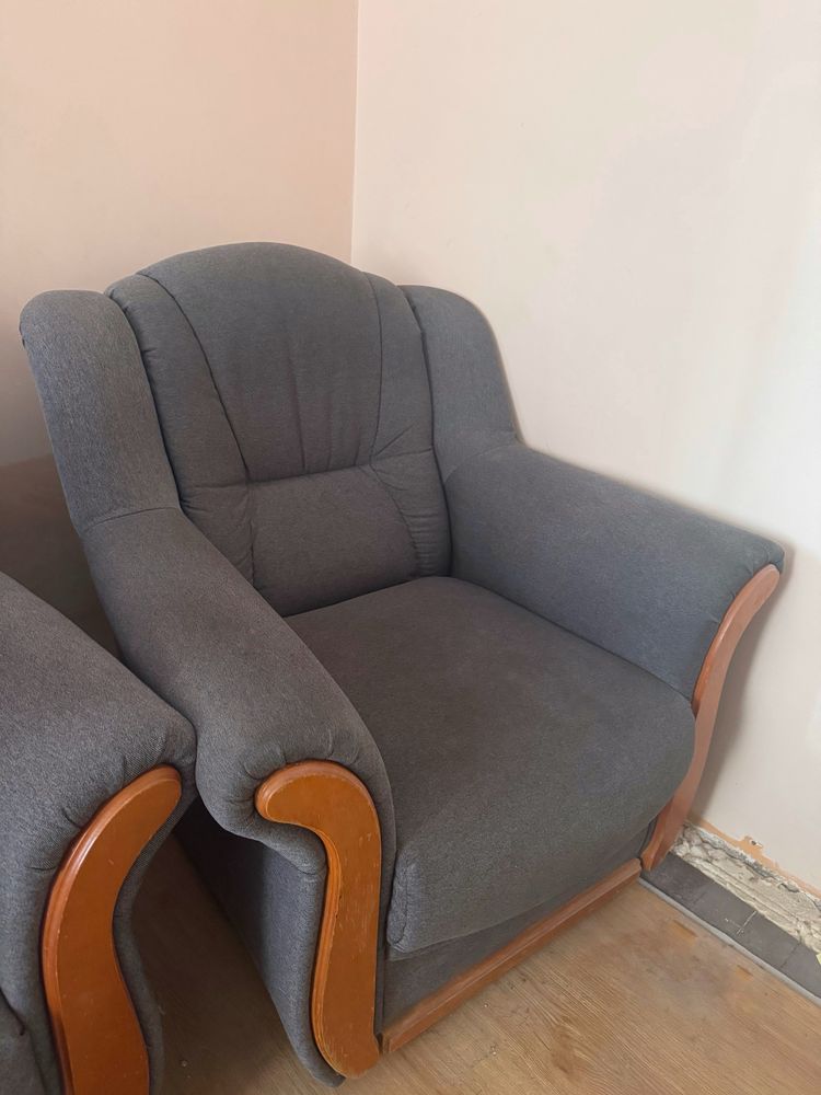 Продавам комплект фотьойл и диван
