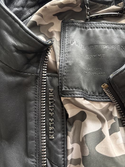 Phillipp Plein кожено яке - the prince is back