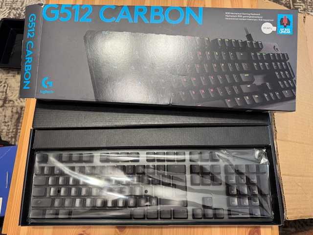 Tastatura Logitech G512 GX Red - LA CUTIE - Stare Perfecta