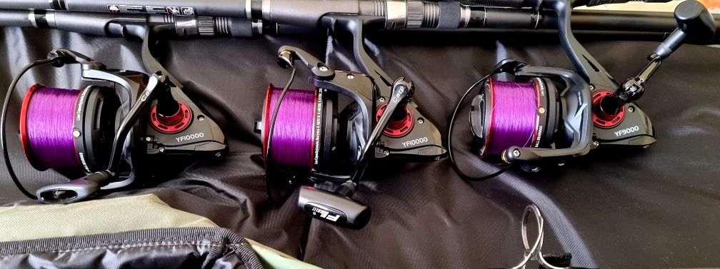 Въдици diamond carp 390 4.0lb с макари  FL 9000 цял сет!