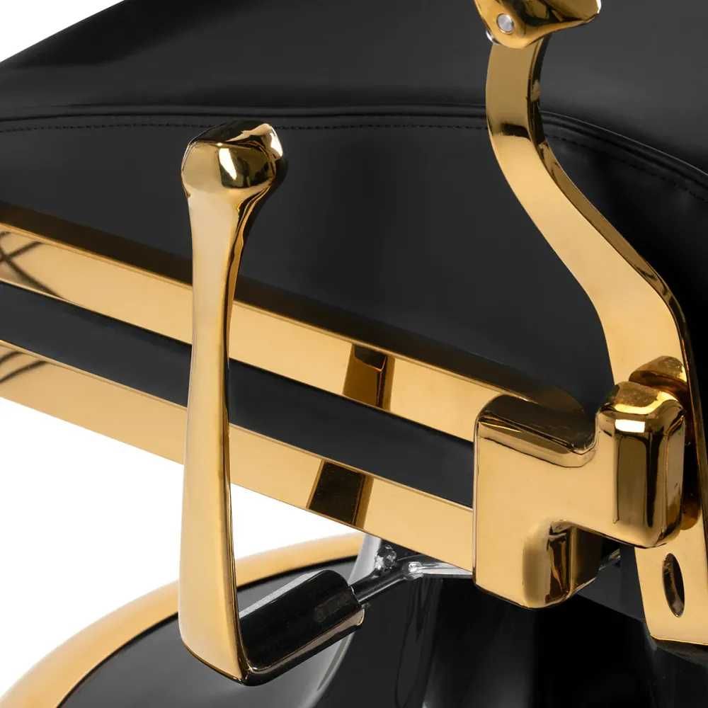 Бръснарски стол Gabbiano Leonardo Gold Black