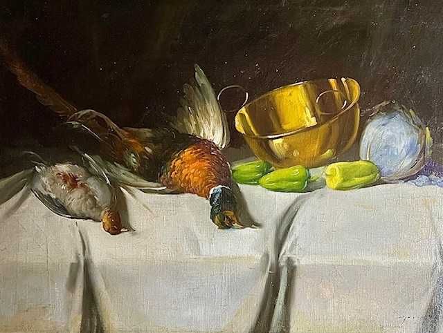 IMPECABIL! Superb Tablou Vechi, Mare:80x60+R- MURIN Vilmos (1891-1952)