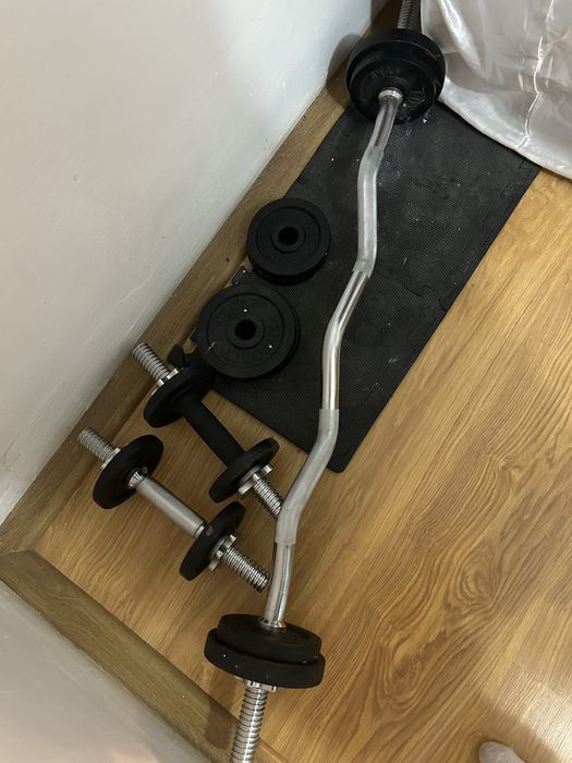 Vand gantere cu discuri si bara z