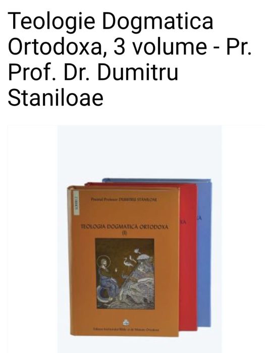 Teologia Dogmatica, 3 voolume
