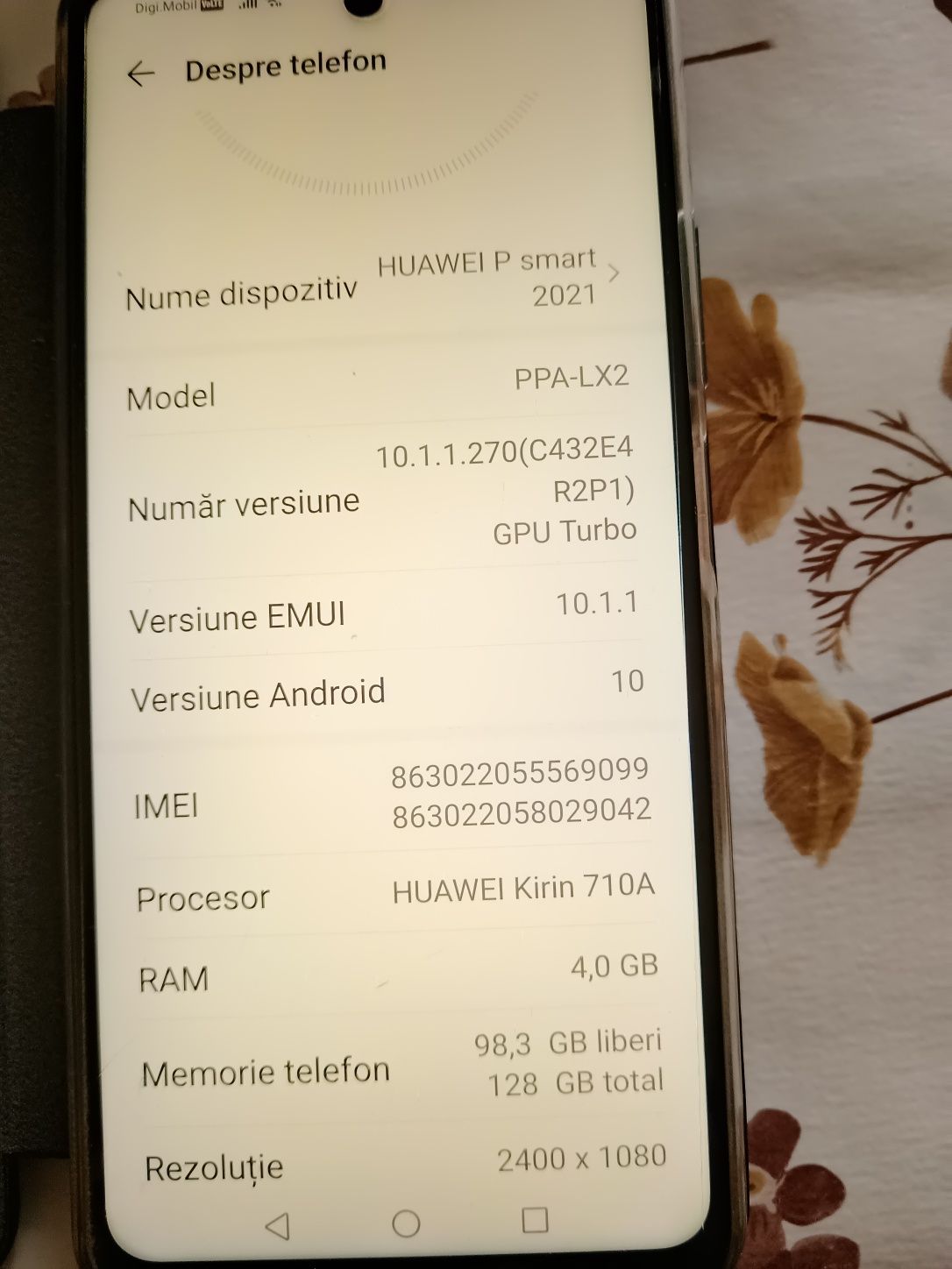 Huawei P Smart 2021 Green