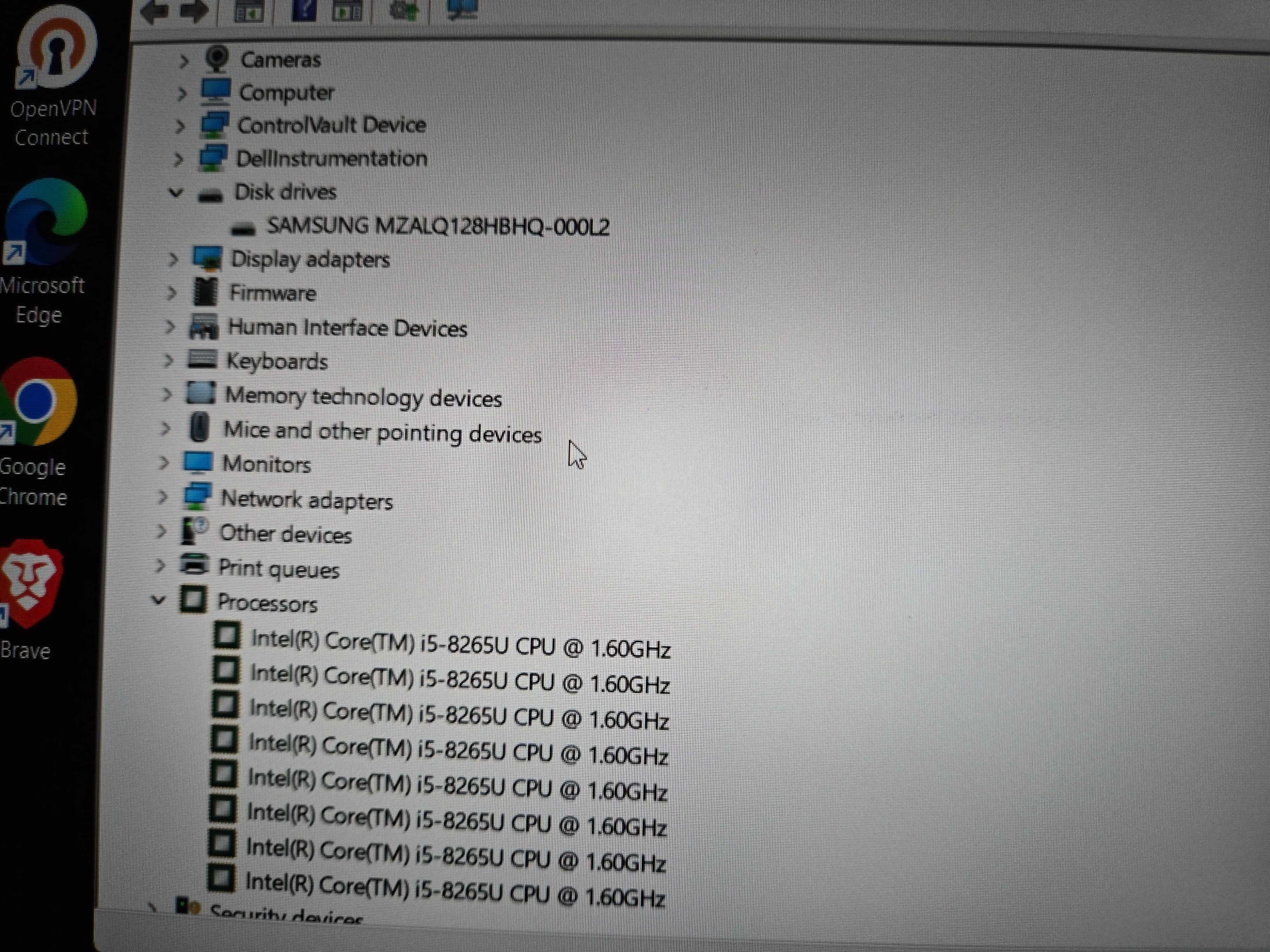 Dell Latitude 5300 - 13'' i5 8265U, 8GB RAM, 120 GB SSD