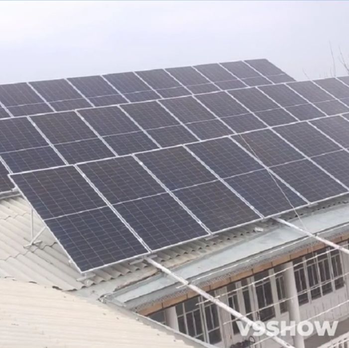 Установка солнечных панелей Quyosh panel, куйош панел