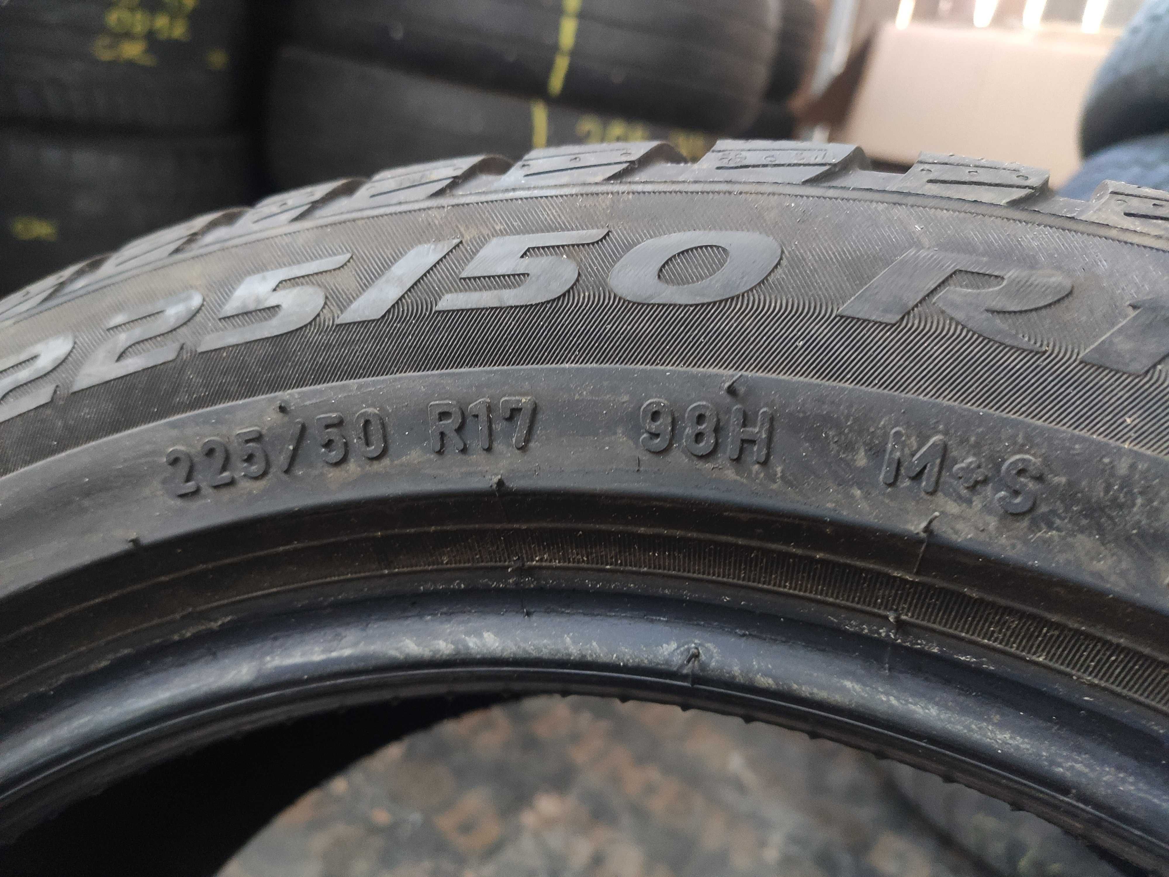 2бр Почти Нови Зимни Гуми 225 50 17 - Pirelli Runflat