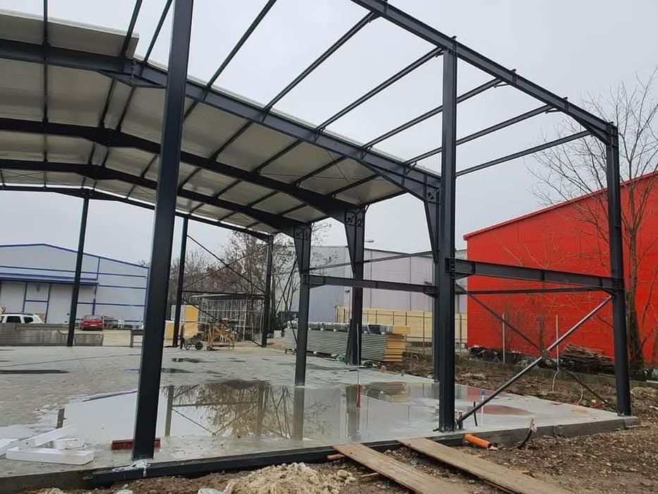 Confectionam hale metalice industriale, comerciale, birouri, etc