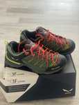 Дамски туристически маратонки Salewa - WS MTN Trainer Lite GTX, зелен