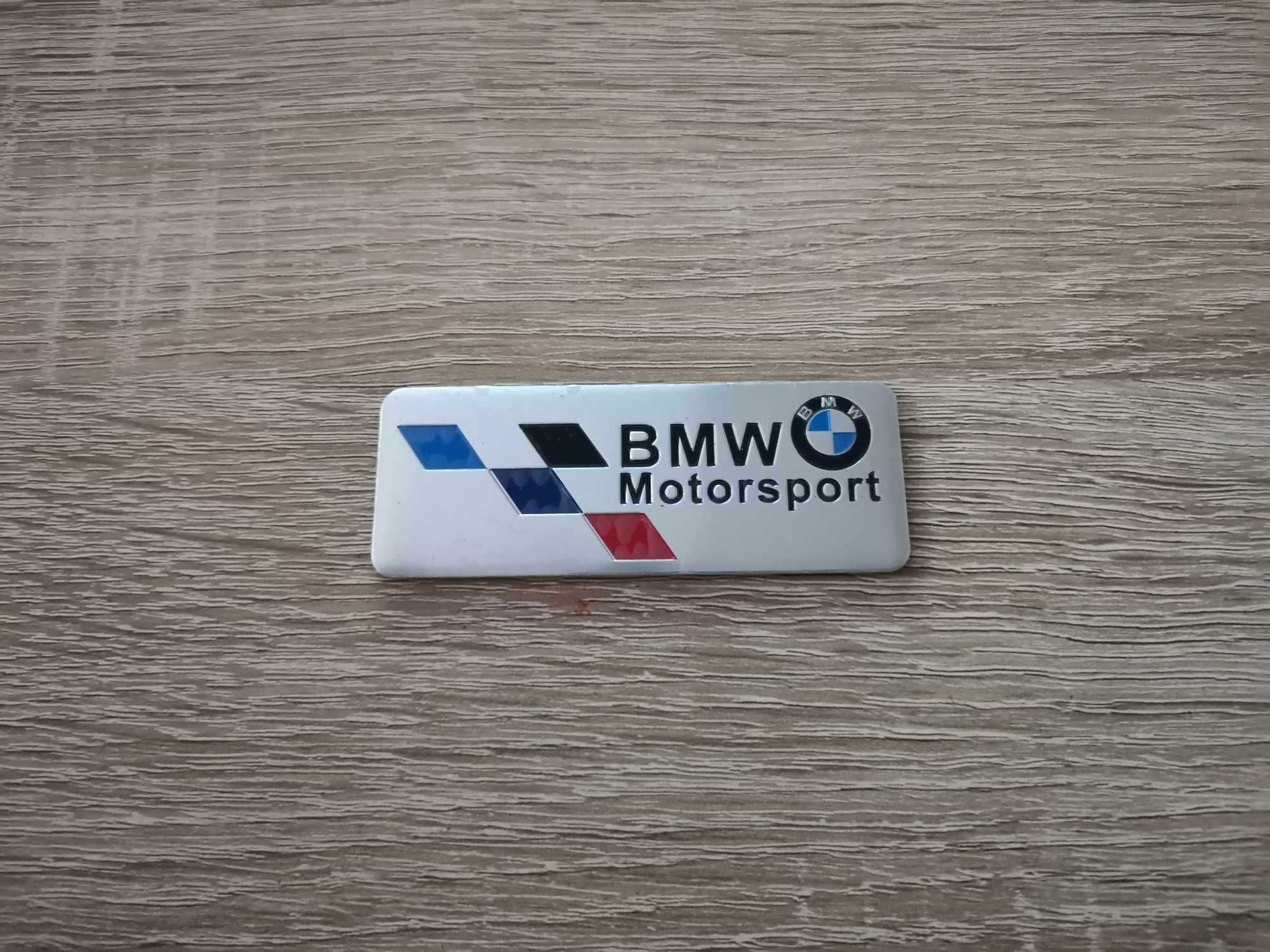 сребрист стикер BMW Motorsport лого