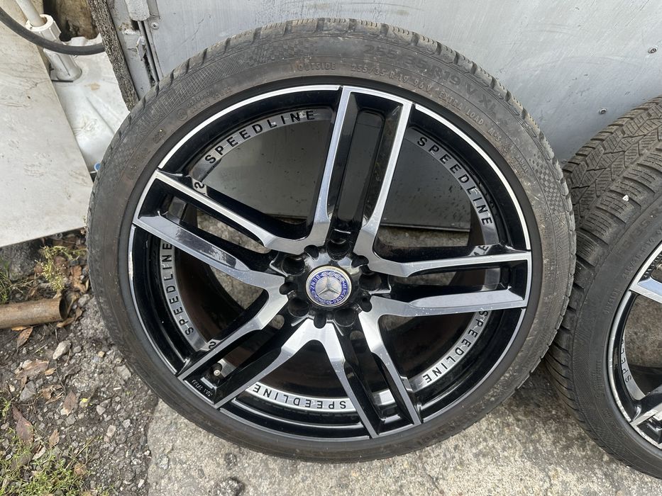 Зимни гуми с джанти Speedline 5x112 66,6 19цола Мерцедес