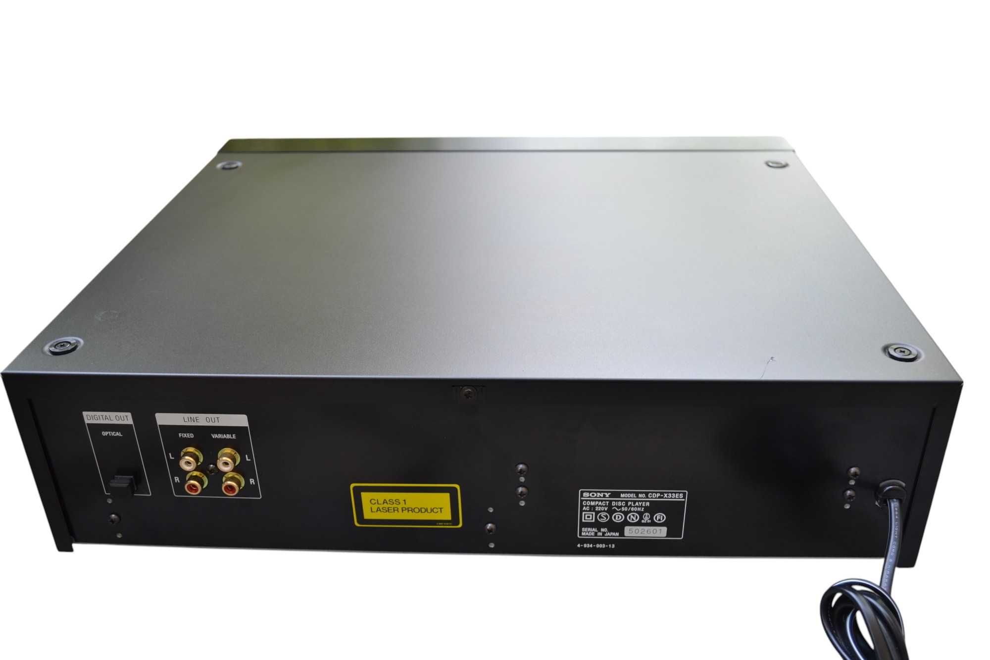 Cd player Sony CDP X 33 ES