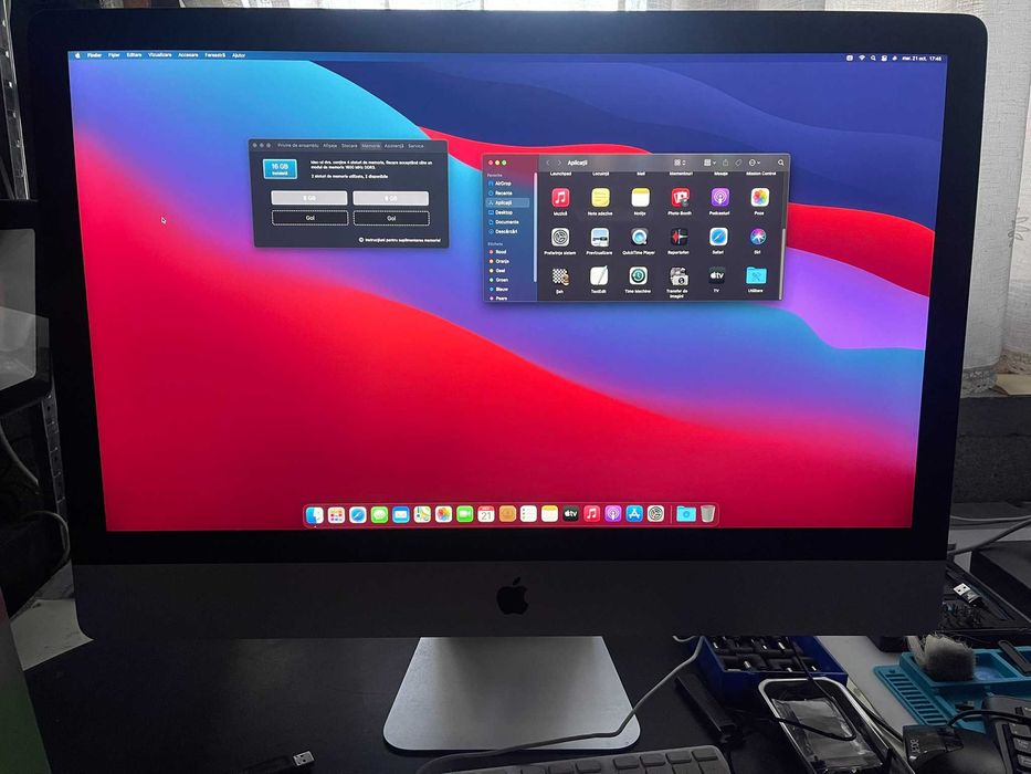 iMac 27 5K Late 2014 SSD i5-4690 R9 M290X 2GB 32GB RAM + 1TB HDD CADOU