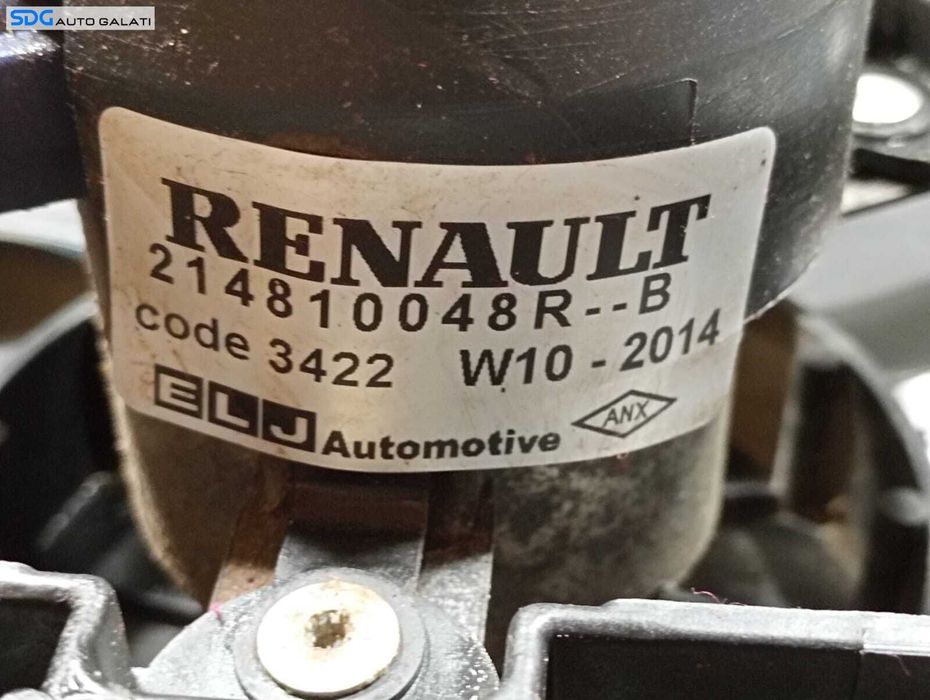 Electroventilator Ventilator Dacia Sandero 2 Stepway 1.5 DCI 2012 - 2016 Cod 214810048R [M6727]