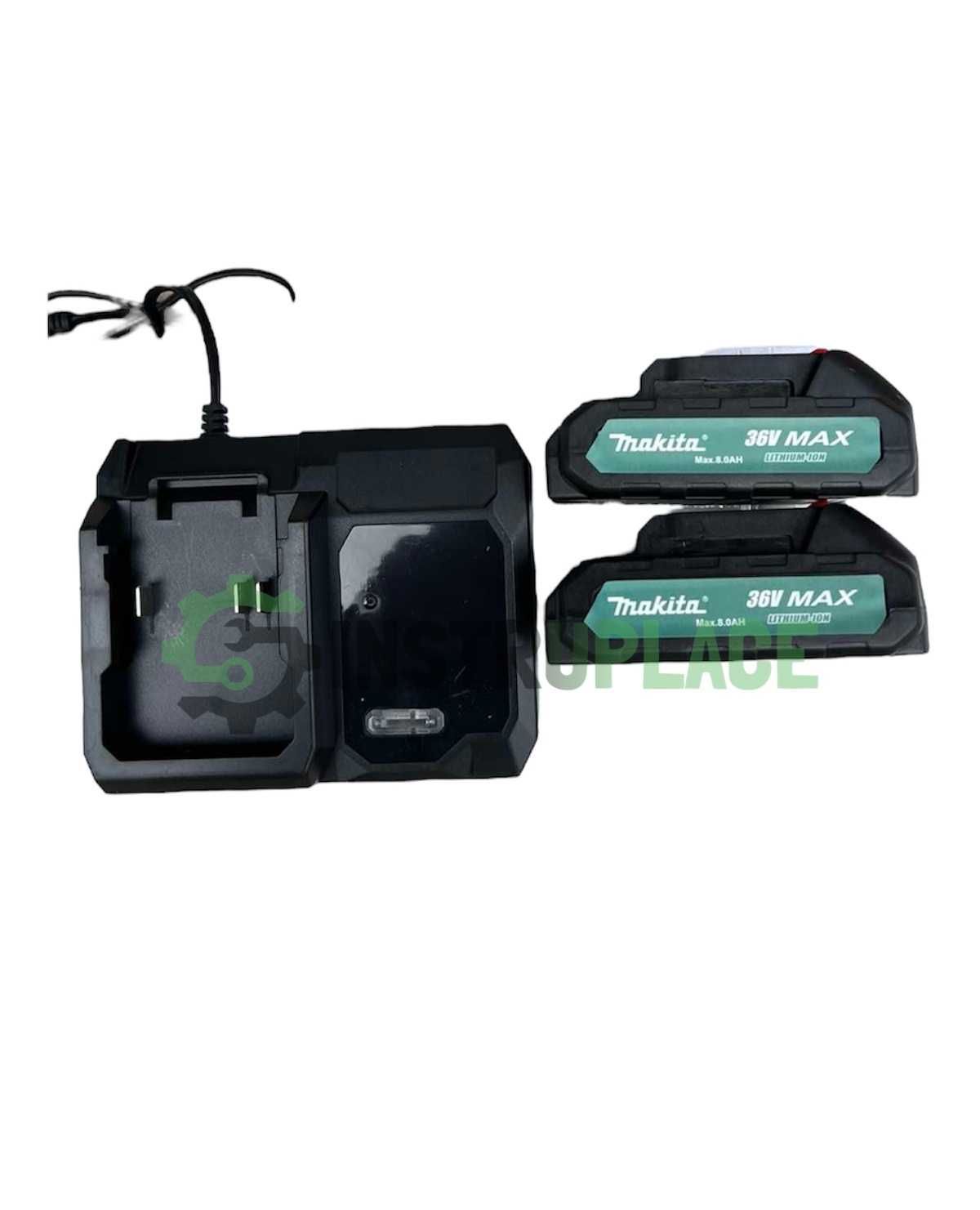 Телескопичен Акумулаторен тример за трева Makita 36V 8Ah с 2 батерии