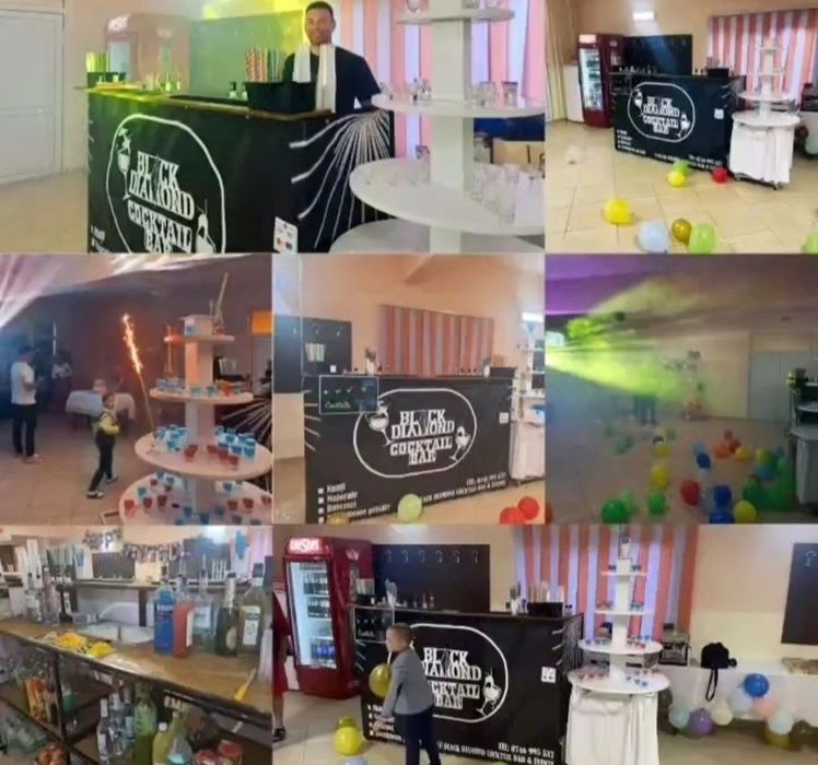 Cocktail bar / Bar mobil / Barmani / Nunți/Majorate/evenimente